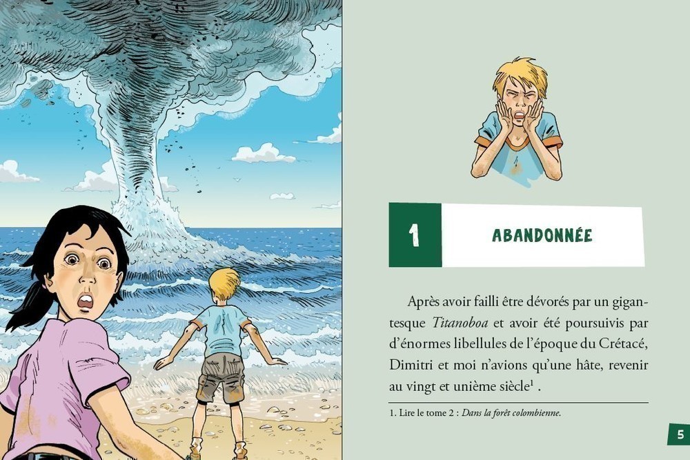 Dinosaurex Tome 3 - Seule Face Au Danger
