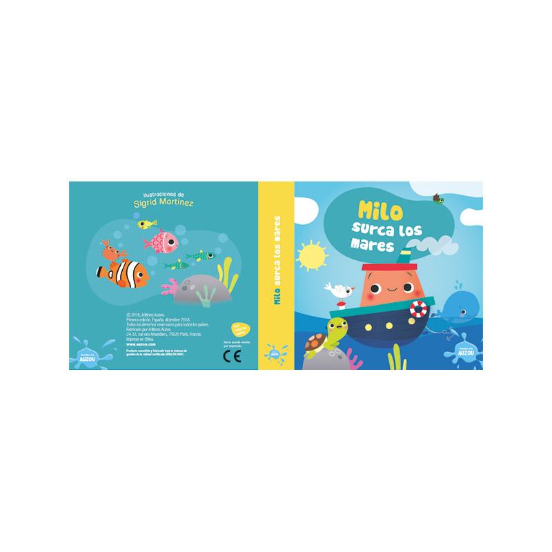 Libro De Baño: Milo Surca Los Mares