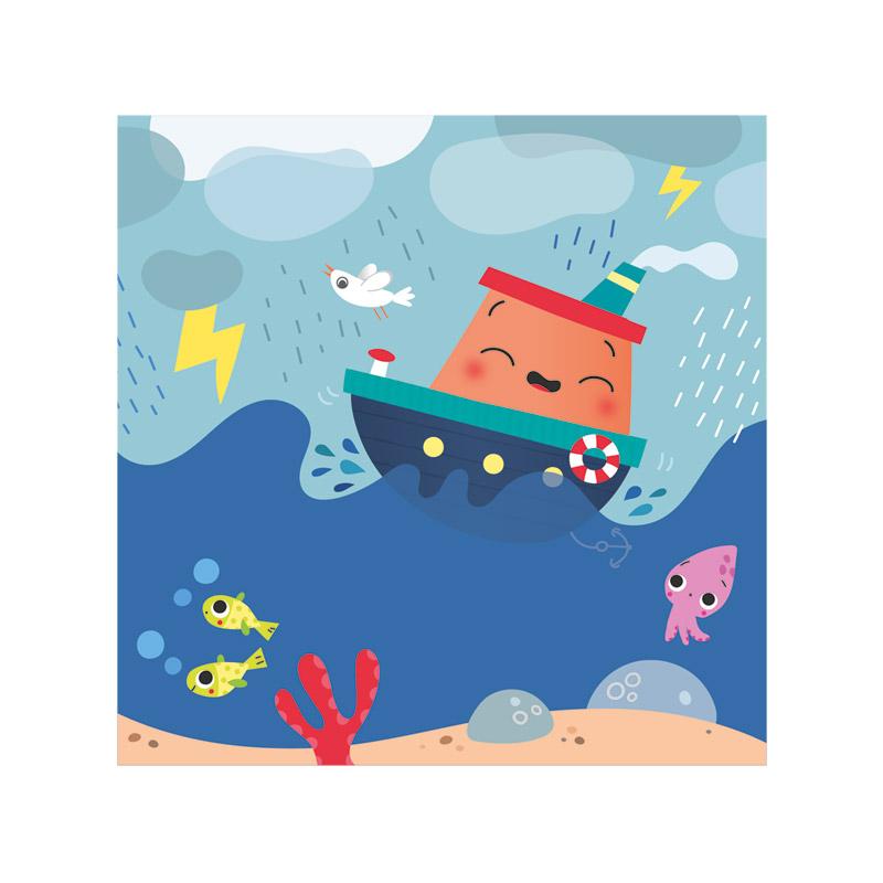 Libro De Baño: Milo Surca Los Mares