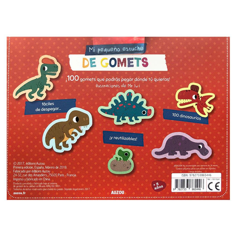 Mi Pequeño Estuche De Gomets De Dinosaurios