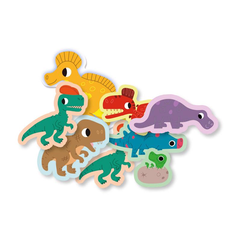 Mi Pequeño Estuche De Gomets De Dinosaurios