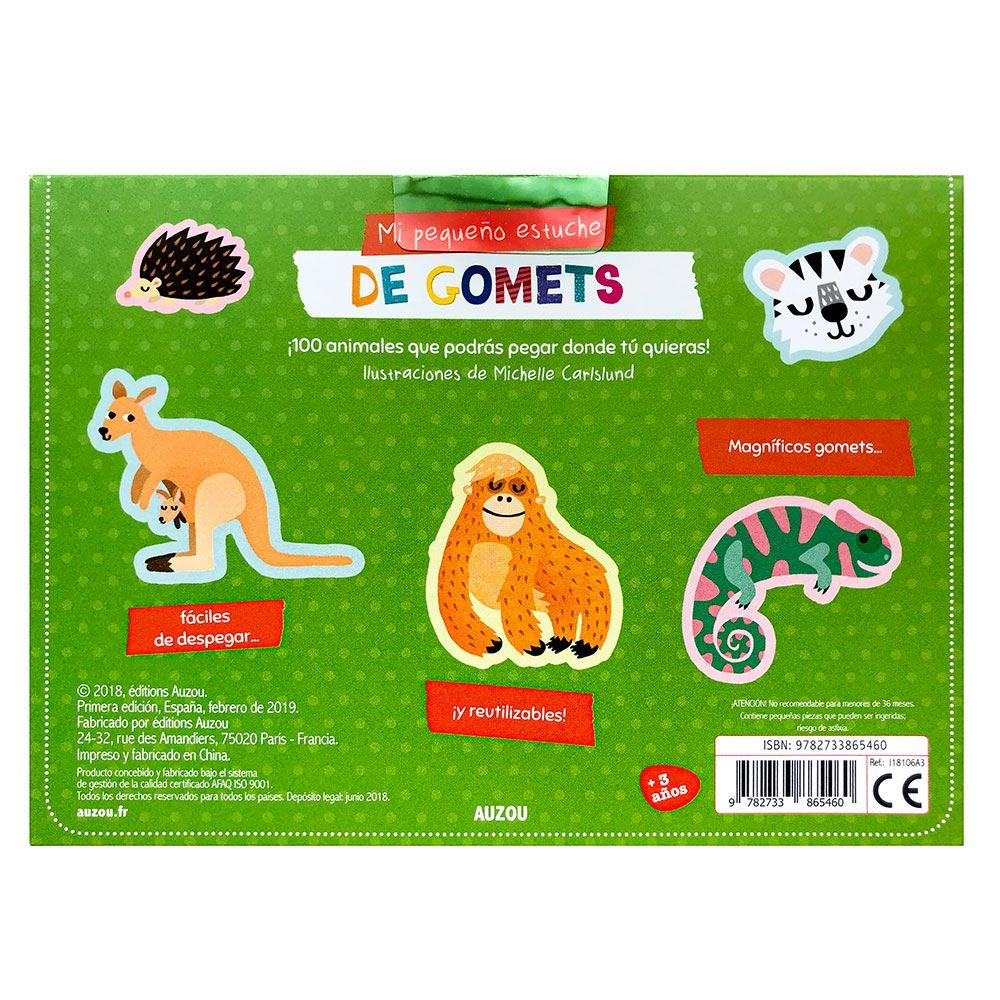 Mi Pequeño Estuche De Gomets De Animales Salvajes