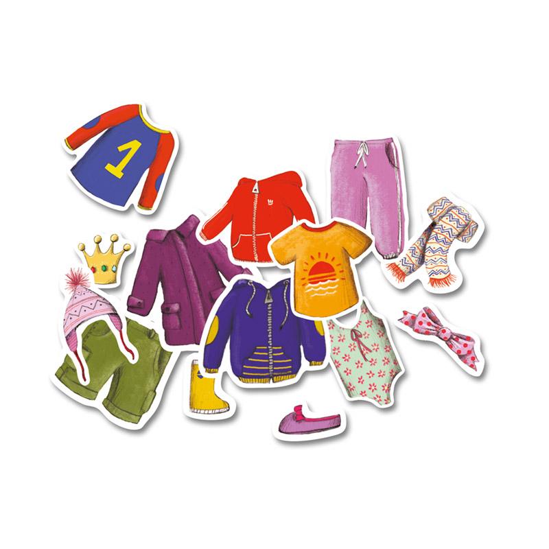 Mi Pequeño Estuche De Gomets Para Vestir Personajes