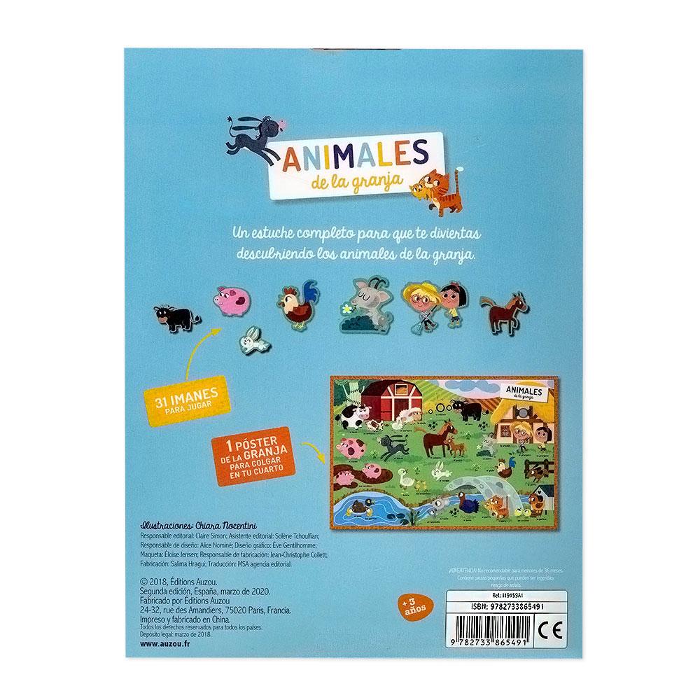 Mi Estuche De Imanes: Animales De La Granja