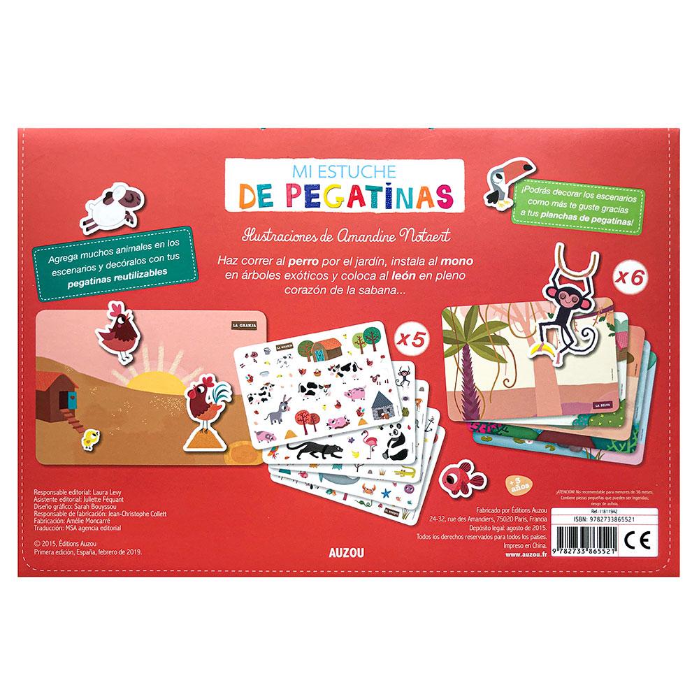 Mi Estuche De Pegatinas De Animales