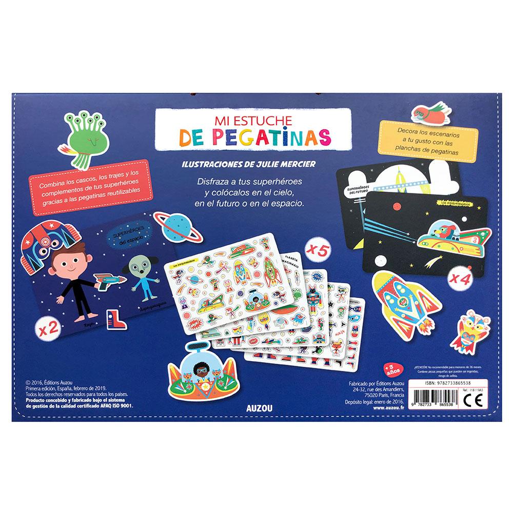 Mi Estuche De Pegatinas De Superhéroes