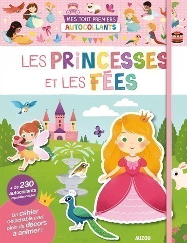 LES PRINCESSES ET LES FEES (MES TOUT PREMIERS AUTOCOLLANTS)