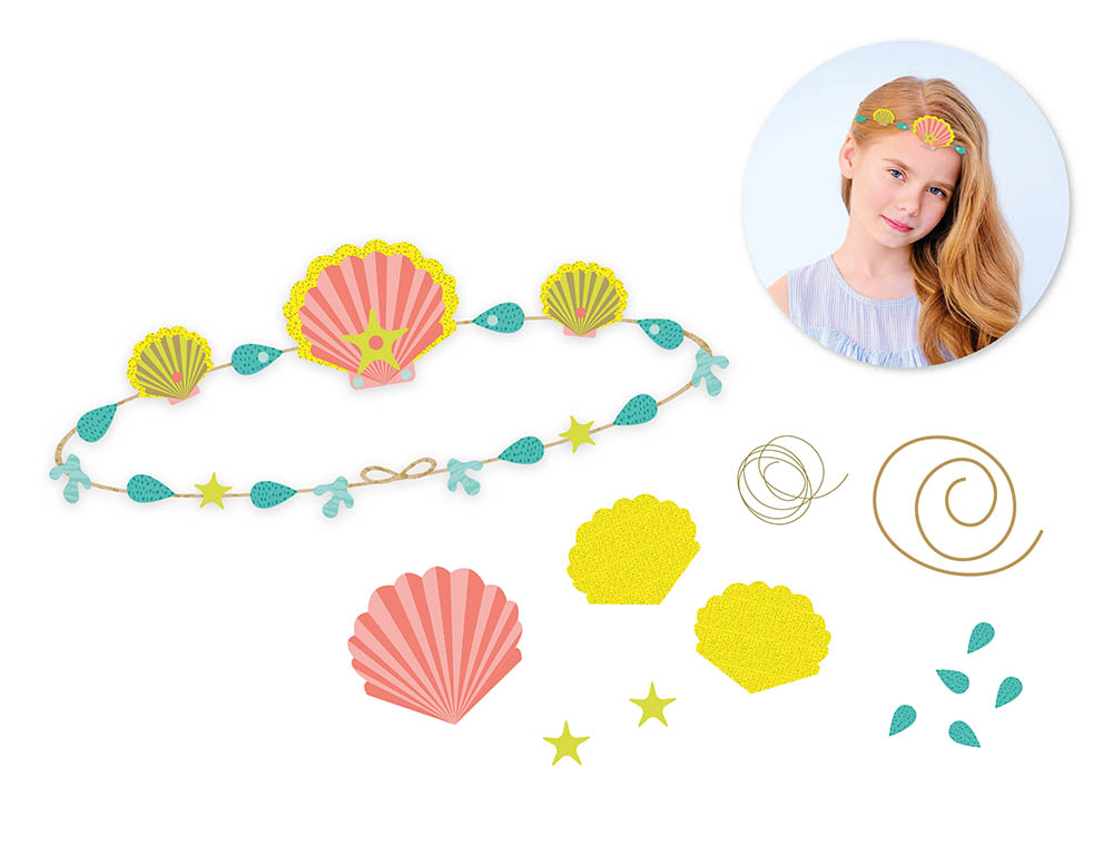 Mon Diadème De Sirène En Art Papier