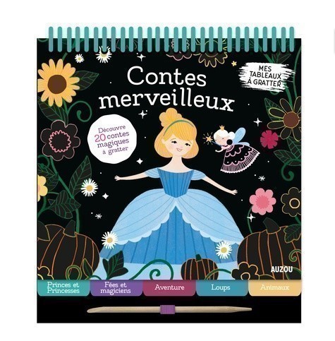 MES TABLEAUX A GRATTER DES CONTES MERVEILLEUX