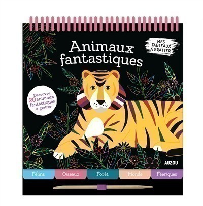 Mes Tableaux À Gratter - Animaux Fantastiques