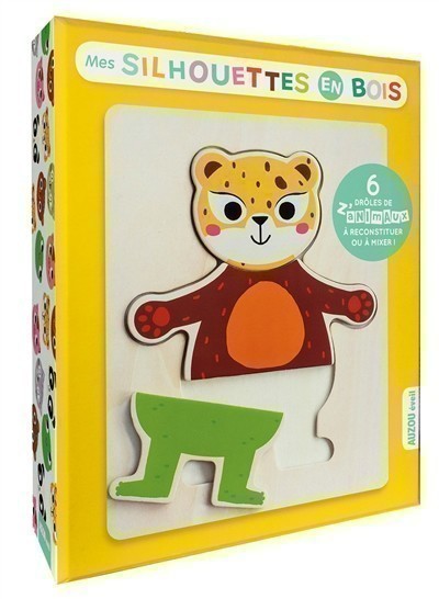 Mes Silhouettes En Bois - Les Drôles De Z'animaux À Reconstituer