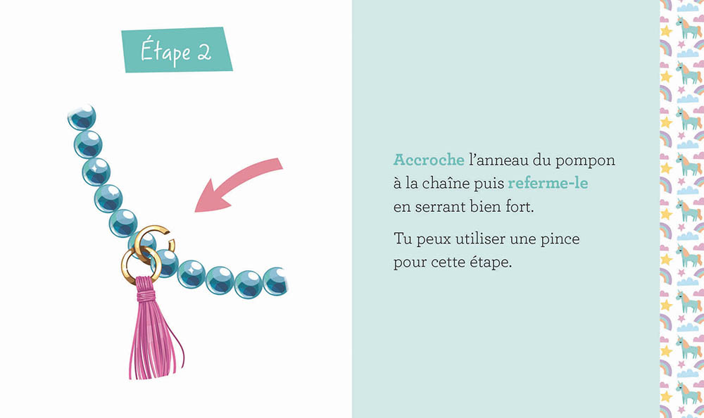 Mon  Collier Licorne Magique