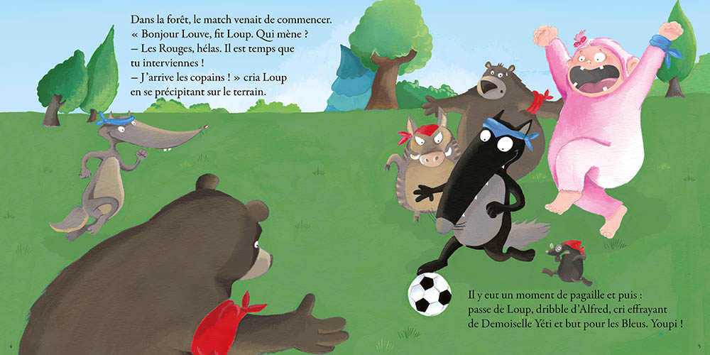 LE LOUP QUI FETAIT SON ANNIVERSAIRE - L