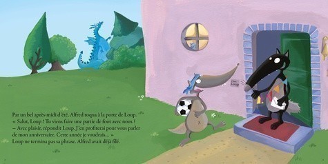 Le Loup Qui Fêtait Son Anniversaire