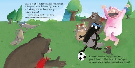 LE LOUP QUI FETAIT SON ANNIVERSAIRE - L