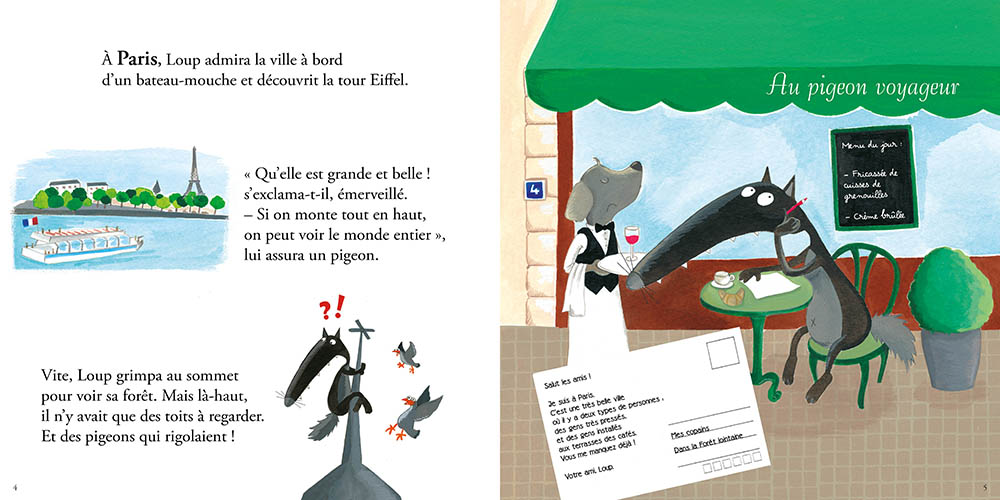 LE LOUP QUI VOULAIT FAIRE LE TOUR DU MONDE (AVEC 1 CD AUDIO) LE LOUP QUI VOULAIT FAIRE LE TOUR DU MONDE (AVEC 1 CD AUDIO)