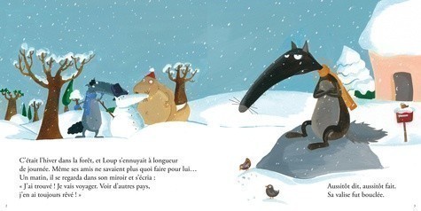 LE LOUP QUI VOULAIT FAIRE LE TOUR DU MONDE (AVEC 1 CD AUDIO)