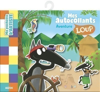 MES AUTOCOLLANTS LOUP - AVENTURE MES AUTOCOLLANTS LOUP - AVENTURE