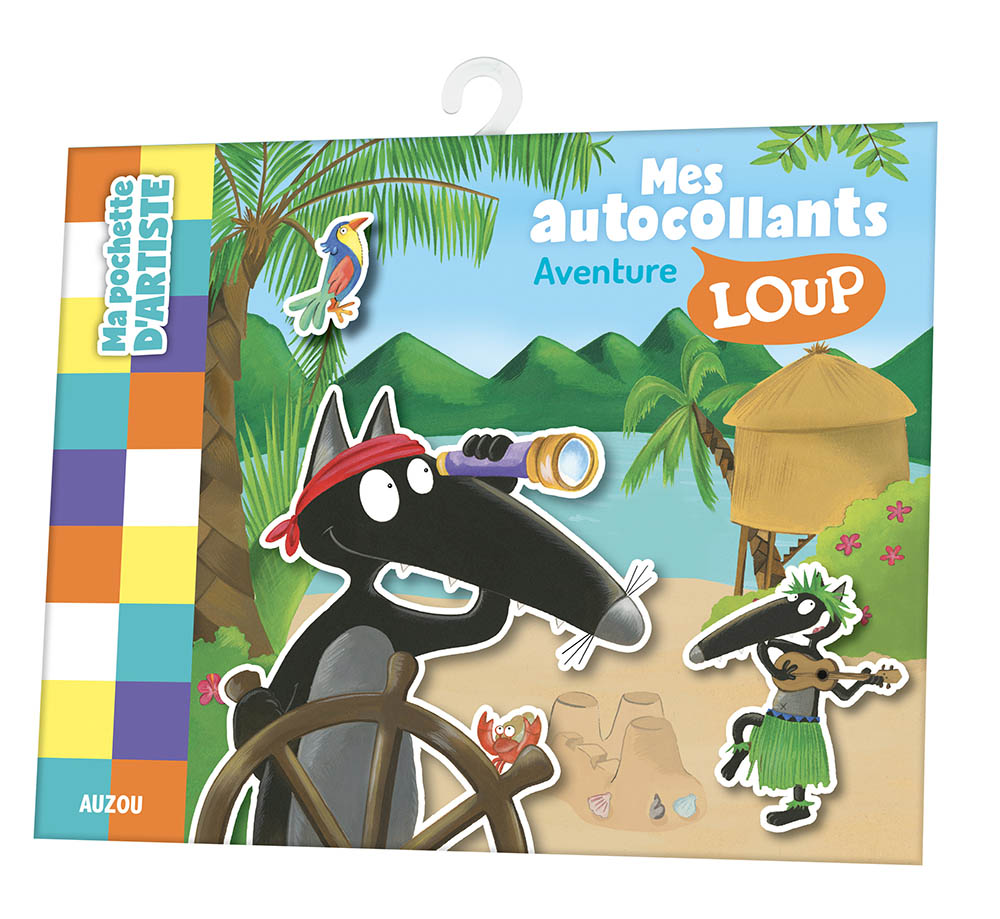 MES AUTOCOLLANTS LOUP - AVENTURE MES AUTOCOLLANTS LOUP - AVENTURE