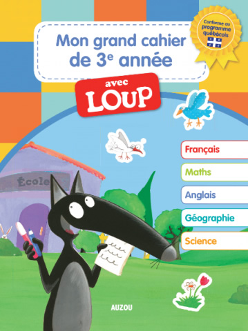 Mon Grand Cahier De 3E Année Loup Mon Grand Cahier De 3E Année Loup