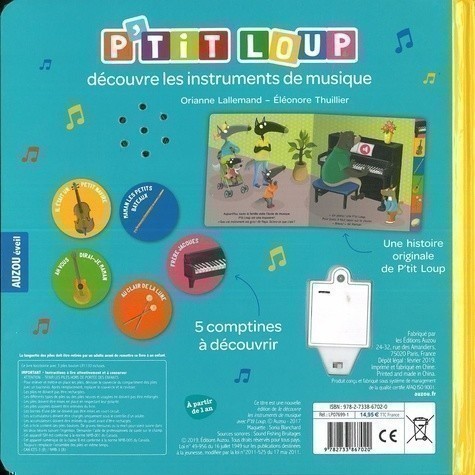 P'tit Loup Découvre Les Instruments De Musique