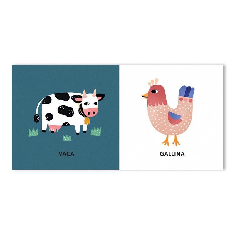 Libro Colgador Cuna, Animales De Granja