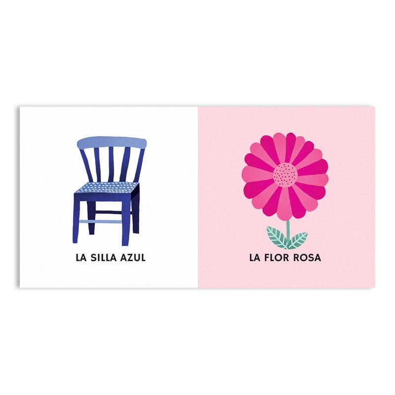 Libro Colgador Cuna, Los Colores