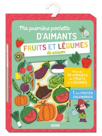 Ma première pochette d'aimants - Fruits et légumes de saison