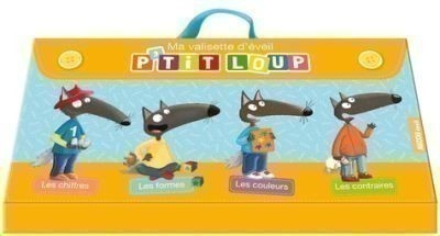 Ma Valisette D'éveil P'tit Loup - Chiffre, Formes, Couleurs, Contraires