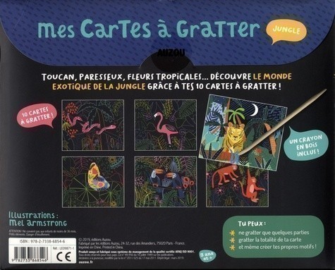 Mes Cartes À Gratter - Jungle