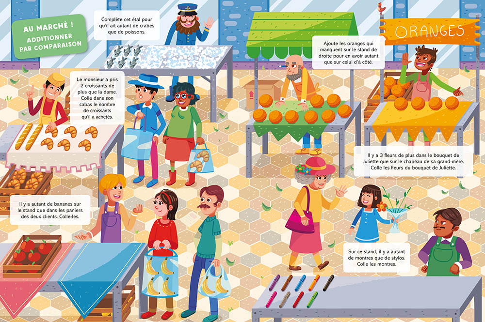 Mes Autocollants Malins Éducatifs - Les Additions