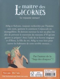 LE MAITRE DES LICORNES T4 (LE ROYAUME MENACE)