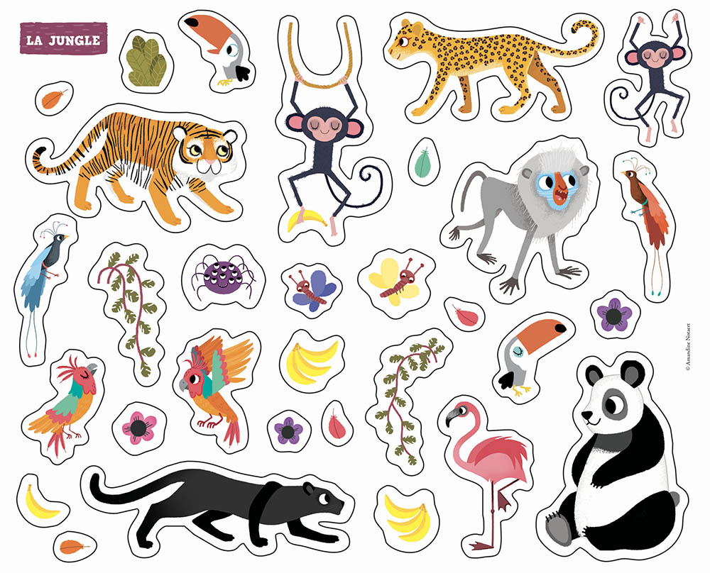 Mes Autocollants - Animaux (Nouvelle Édition)