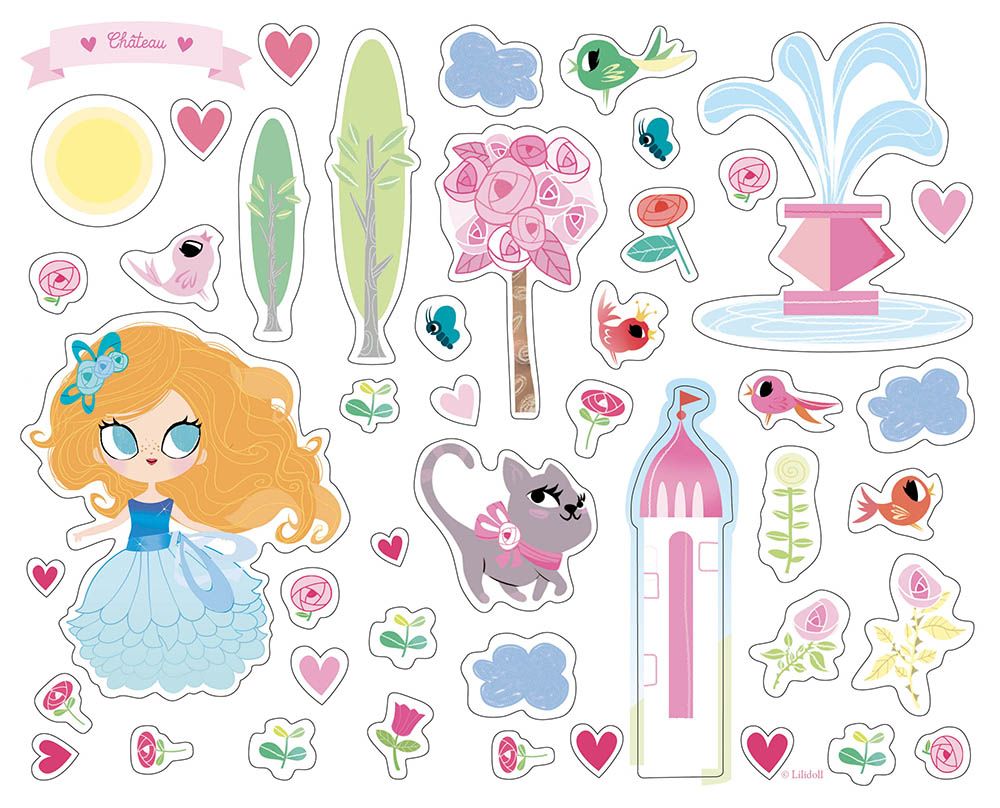 MES AUTOCOLLANTS - PRINCESSES (NOUVELLE EDITION)