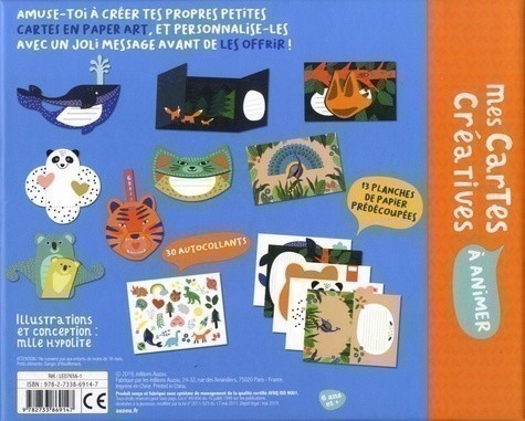 Mon Coffret D'artiste - Mes Cartes Créatives À Animer