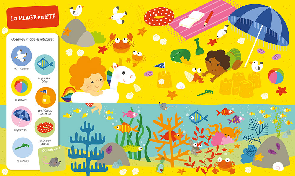 CHERCHE ET TROUVE DES TOUT-PETITS LES SAISONS