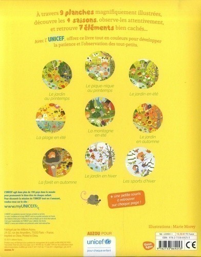 CHERCHE ET TROUVE DES TOUT-PETITS LES SAISONS