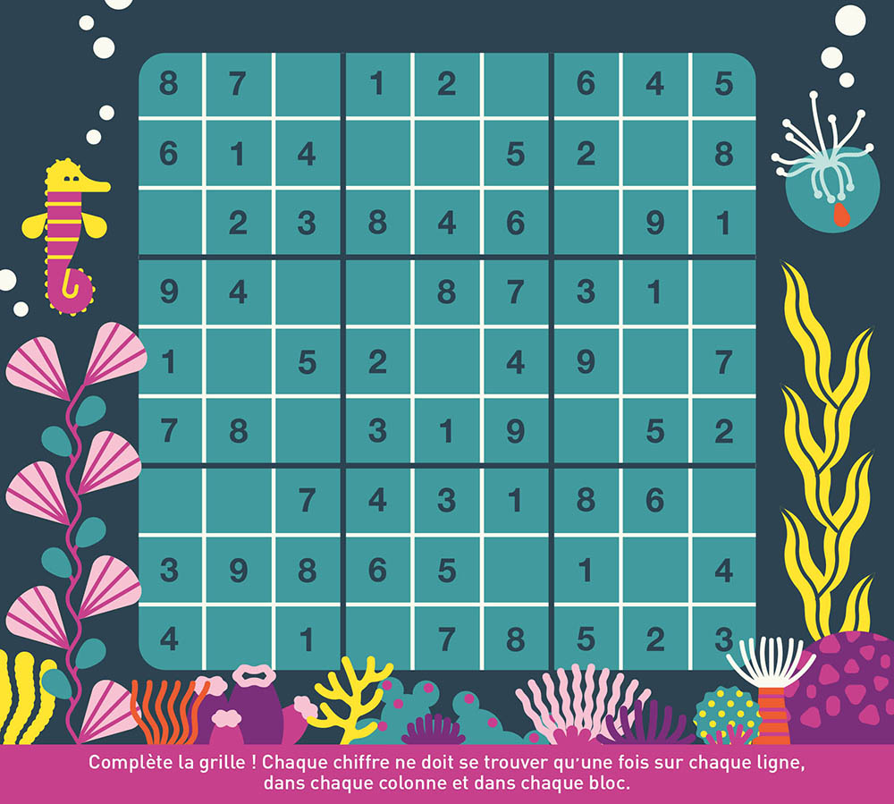 20 P'tits Jeux Sous Les Mers