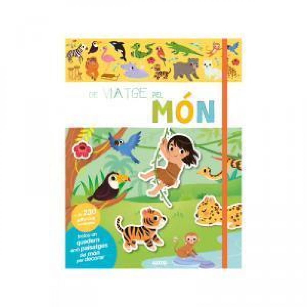 El Meu Primer Llibre D'adhesius, De Viatge Pel Món