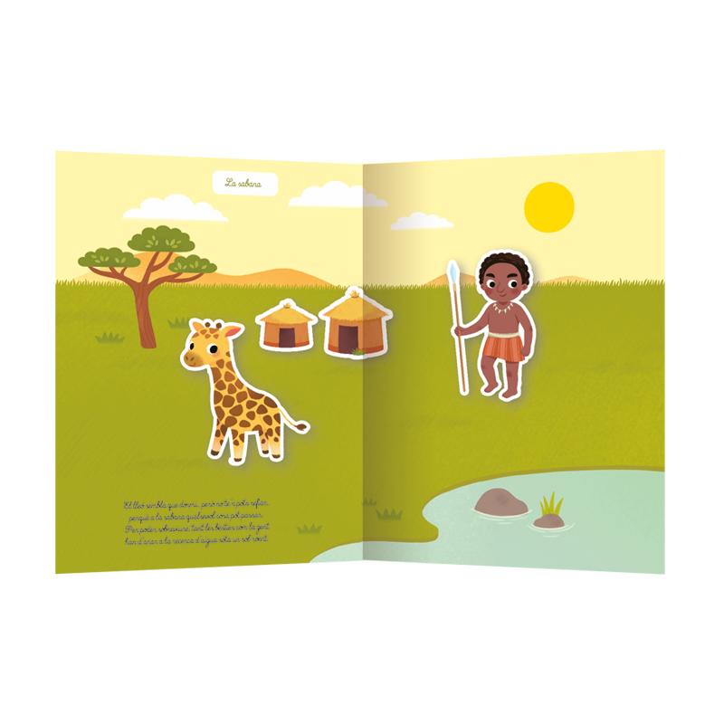 El Meu Primer Llibre D'adhesius, De Viatge Pel Món