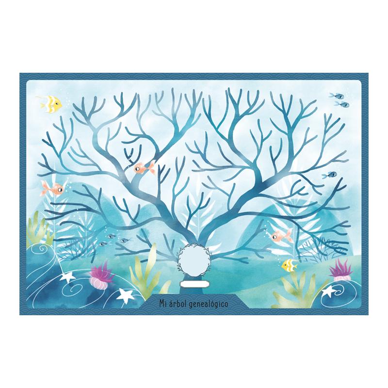 Mi Árbol Genealógico, Estuche De Pegatinas