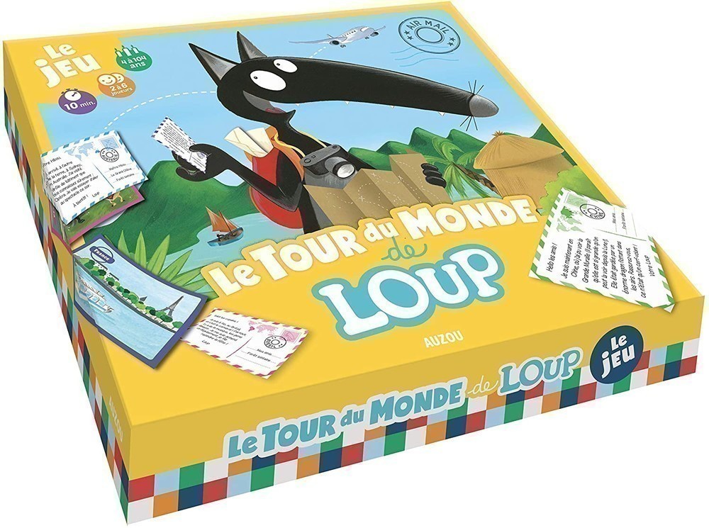 LE TOUR DU MONDE DE LOUP - LE JEU