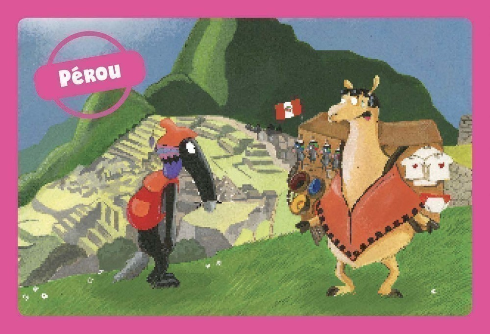LE TOUR DU MONDE DE LOUP - LE JEU