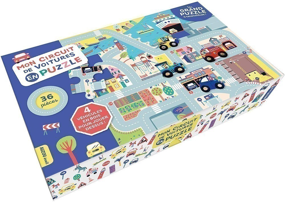 Mon Circuit De Voitures En Puzzle