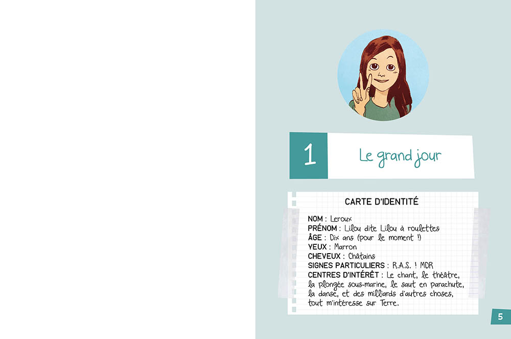 Lilou, Ma Vie Comme Sur Des Roulettes Tome 1