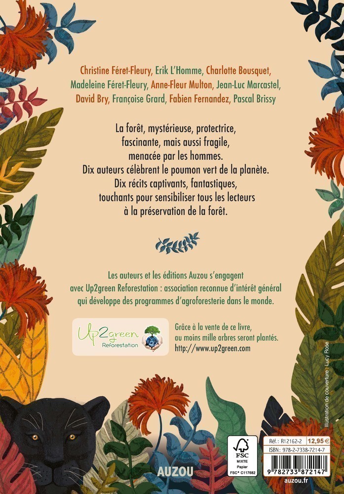 AU COEUR DE LA FORET - 10 NOUVELLES CAPTIVANTES