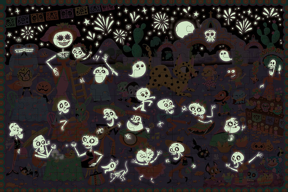 Mon Puzzle Qui Brille Dans Le Noir (150 Pieces)