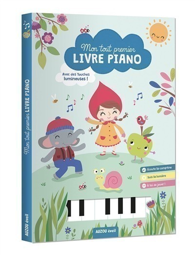 Mon Tout Premier Livre Piano Avec Des Touches Lumineuses !