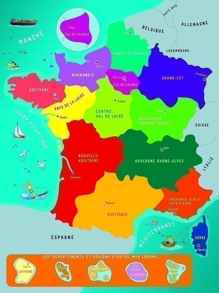 Map Of France
