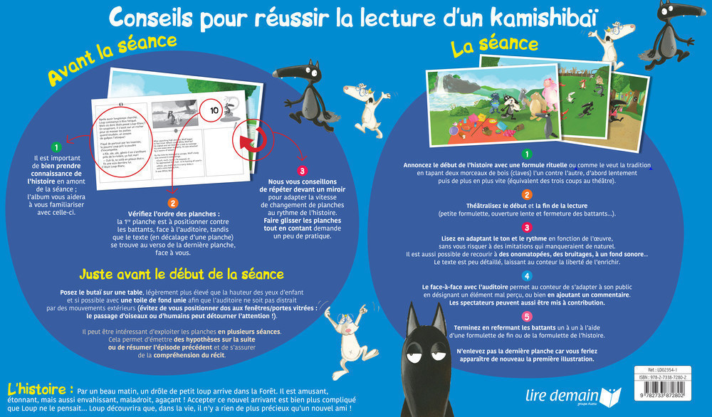 KAMISHIBAI LE LOUP QUI AVAIT UN NOUVEL AMI